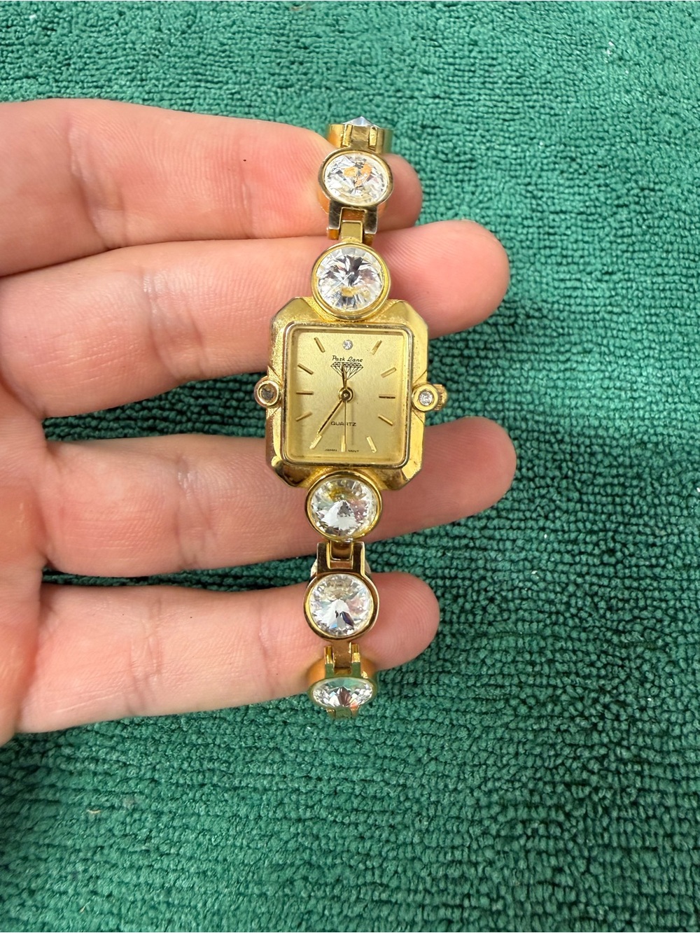Park Lane Vintage Gold Watch Bracelet Quartz (read description)